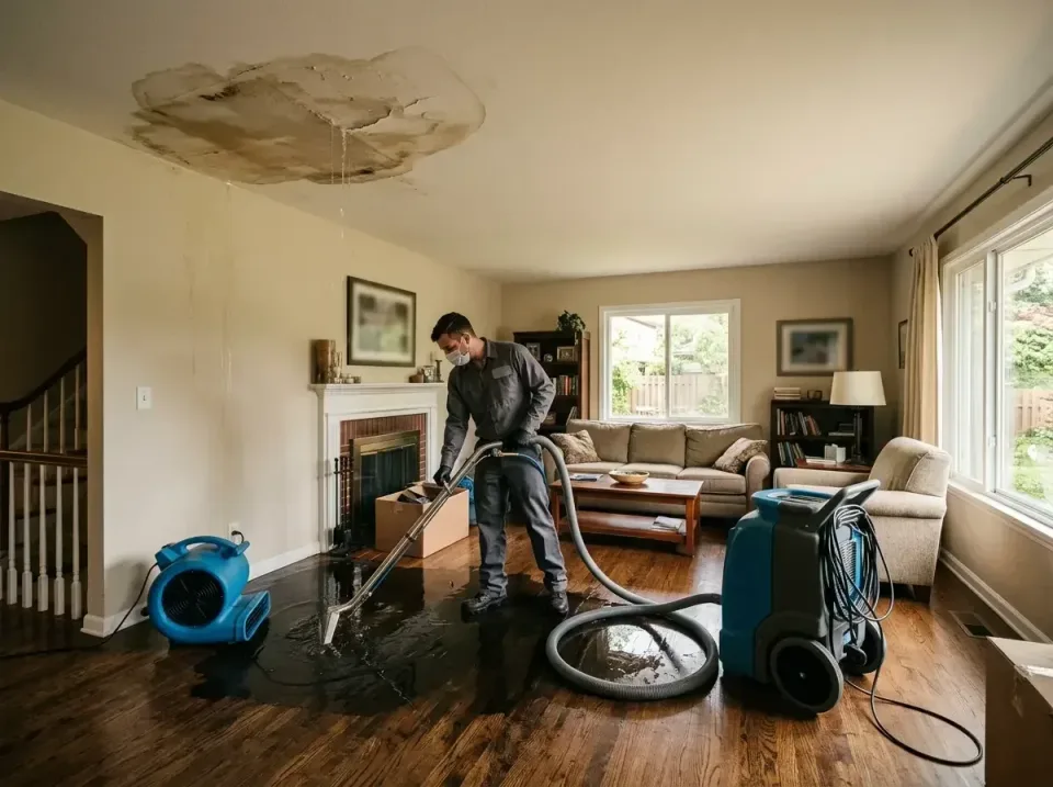attic-pipe-burst-ceiling-drip-008 — frequently asked questions, Water Damage Restoration & Carpet Care in Selma, AL